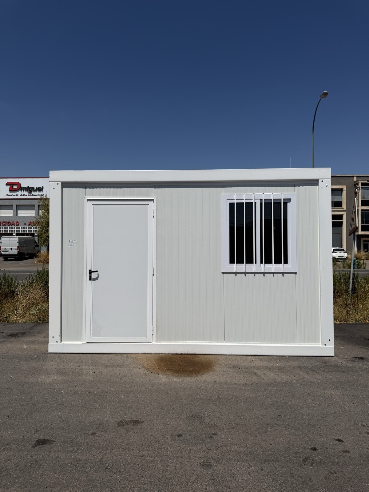 Caseta de obra de 4 metros